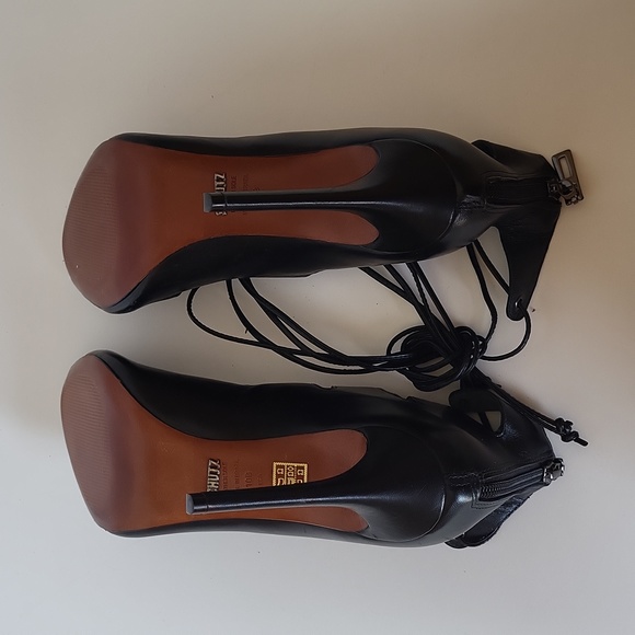 SCHUTZ Lace up leather heels - Picture 5 of 5